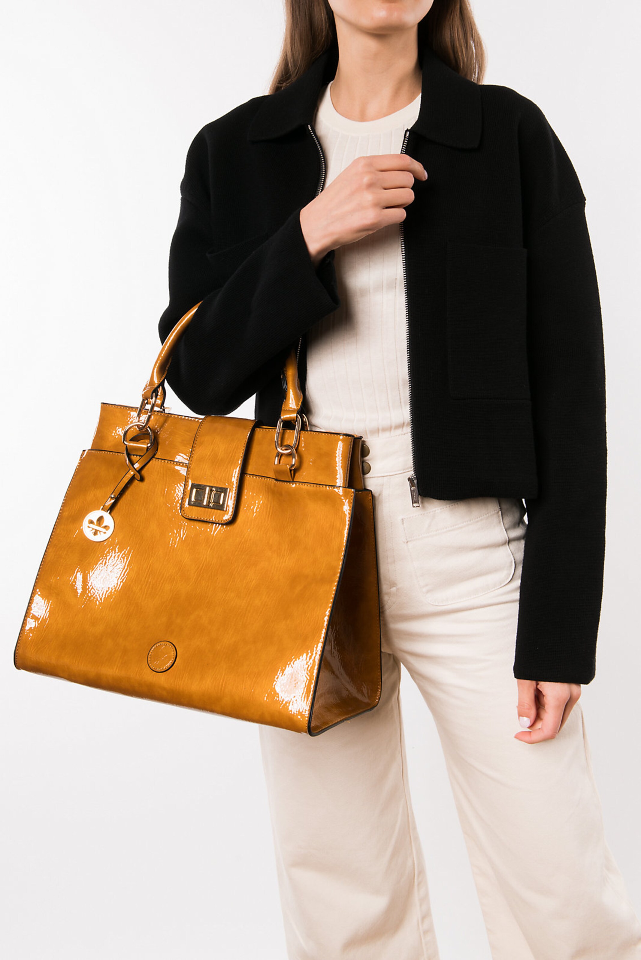 Frauen Taschen & Rucksäcke RIEKER Handtasche in Honig - MS25799 Frauen Taschen & Rucksäcke RIEKER Handtasche in Honig - MS25799