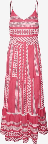 Vero Moda Tall Zomerjurk 'Dicthe' in Roze: voorkant