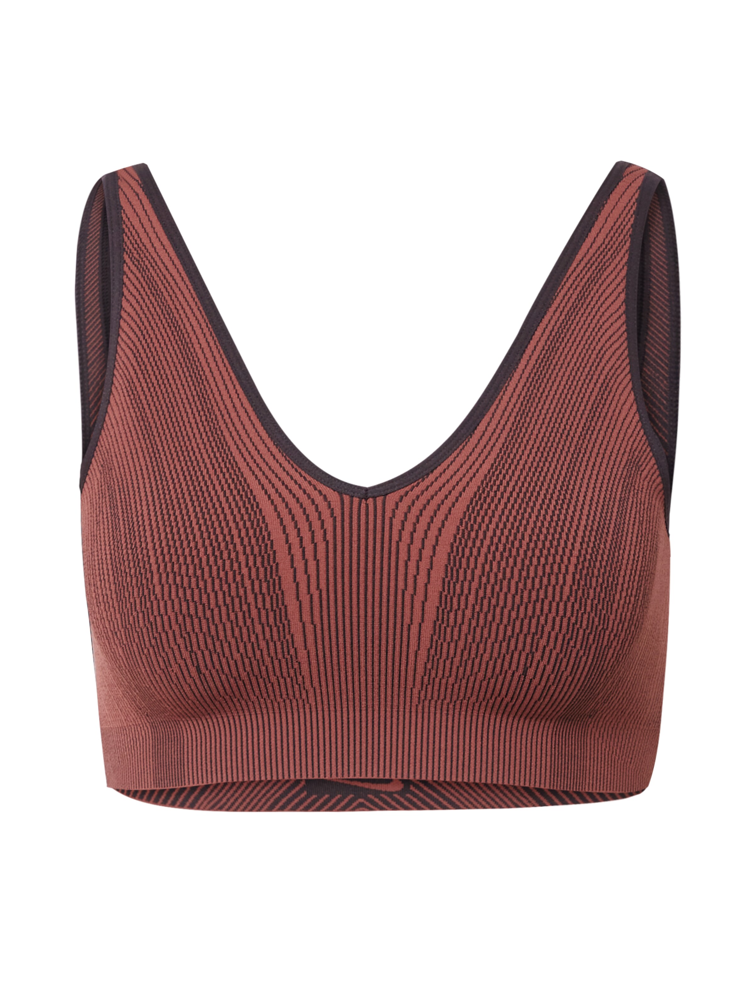 NIKE Бюстье Спортивный бюстгальтер 'INDY' в Красный: спереди