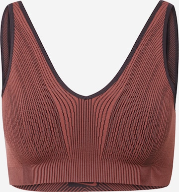 NIKE Bustier Sport bh 'INDY' in Rood: voorkant