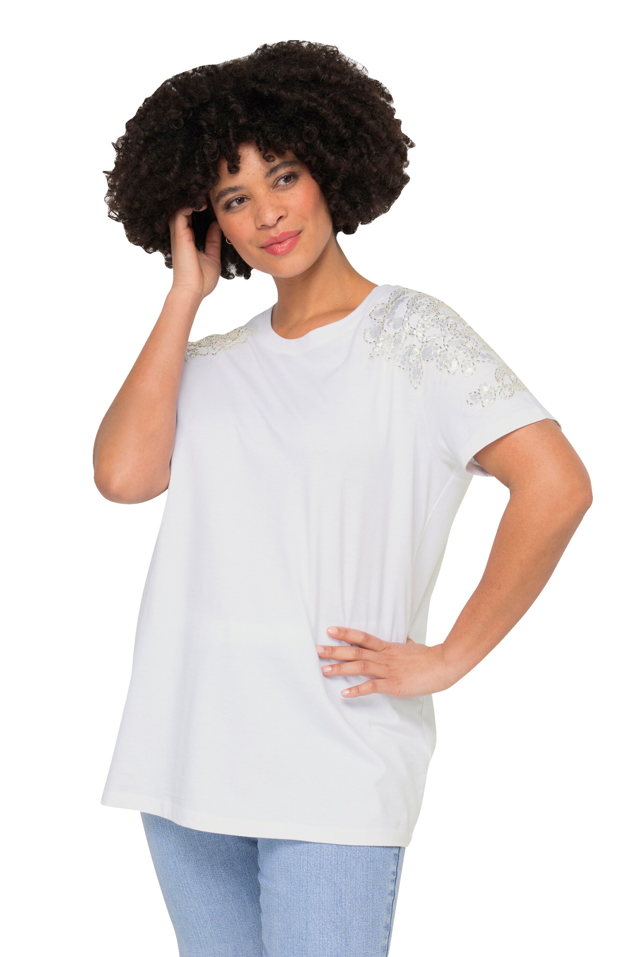 T-shirt Angel of Style en blanc : devant