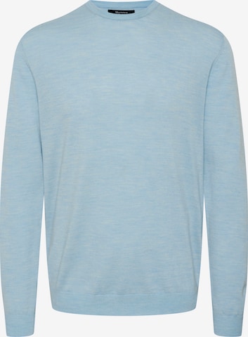 Coupe regular Pull-over 'Margrate' Matinique en bleu : devant