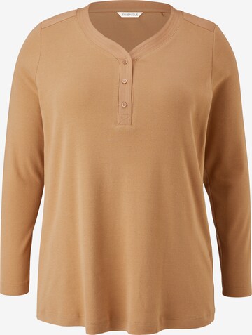TRIANGLE Shirt in Beige: front
