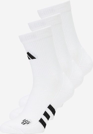 ADIDAS PERFORMANCE Sports socks 'Performance Cushioned Crew ' in Black / Off white, Item view