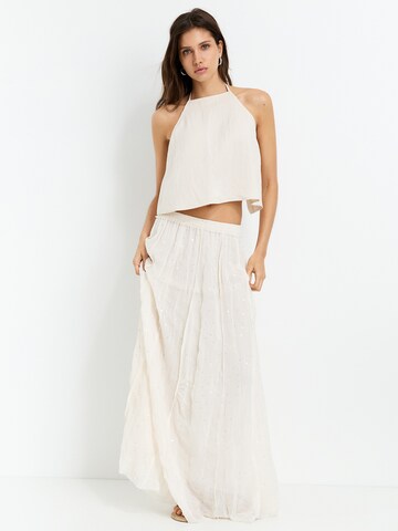 Pull&Bear Topp i beige