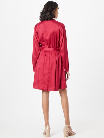 Robe-chemise 'FLEURIE' Bizance Paris en rouge