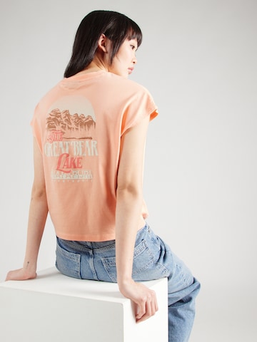 NAPAPIJRI Shirts 'TAHI' i orange