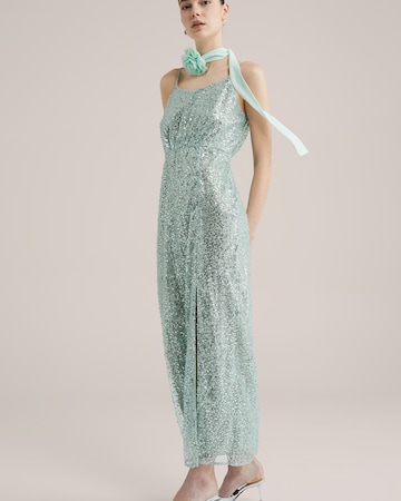 Robe de soirée WE Fashion en vert