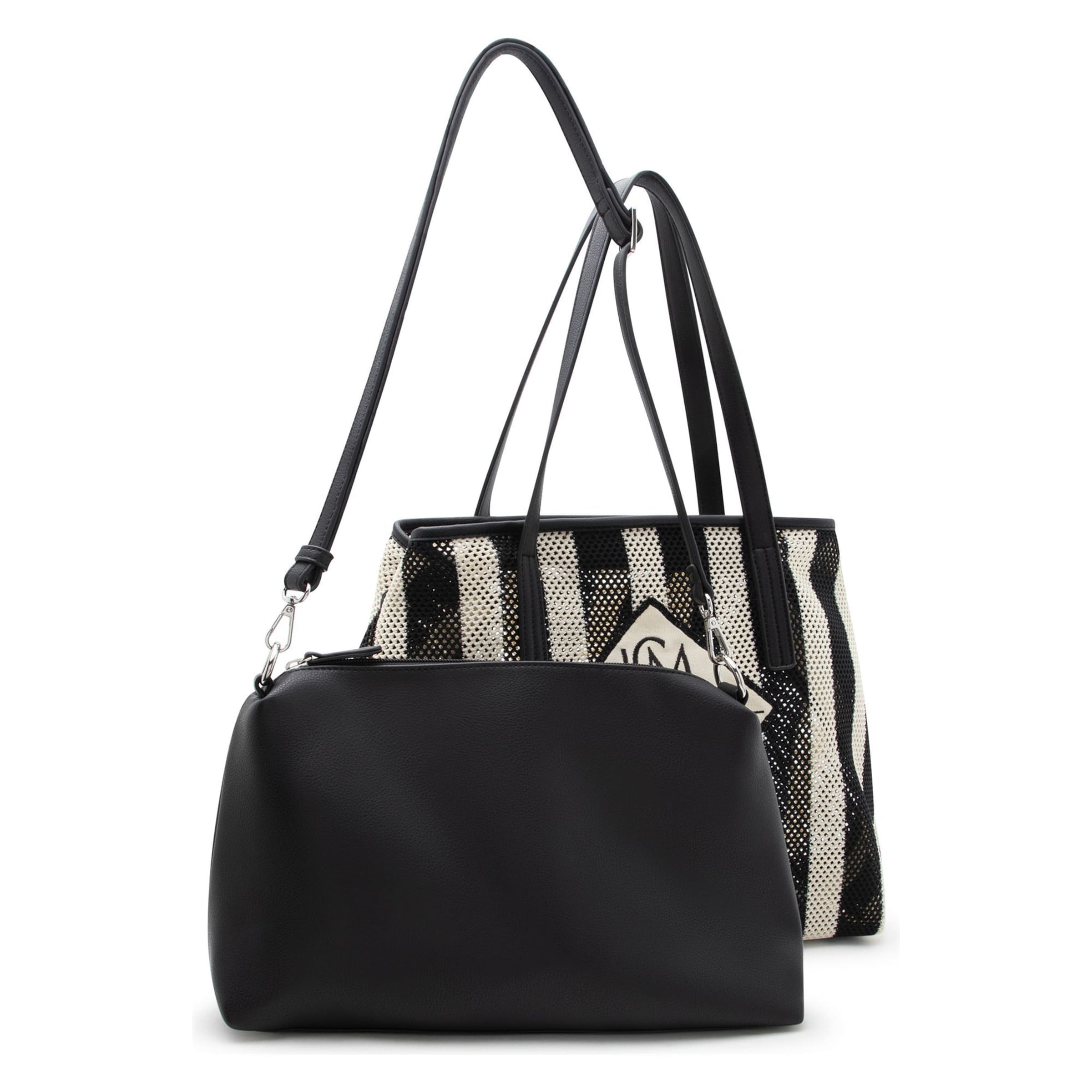 Borsa a spalla 'Rima ' di L.CREDI in nero