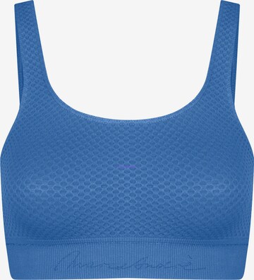 Marc & André Bikini Top 'Seamless Touch' in Blue: front