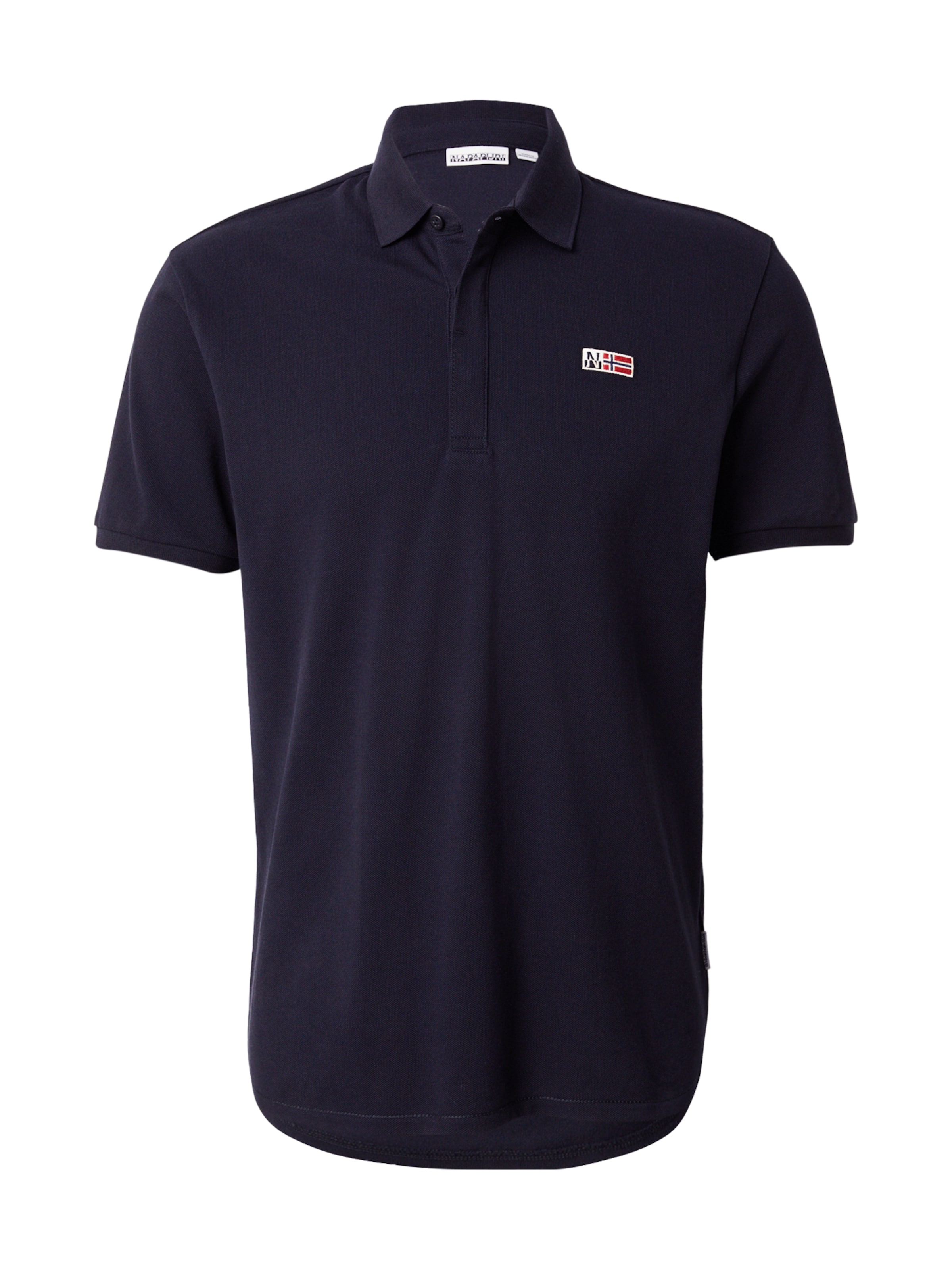 NAPAPIJRI Tričko 'EVAN' - Čierna: predná strana