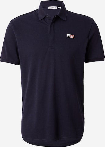 NAPAPIJRI Poloshirt 'EVAN' in Schwarz: Vorderseite