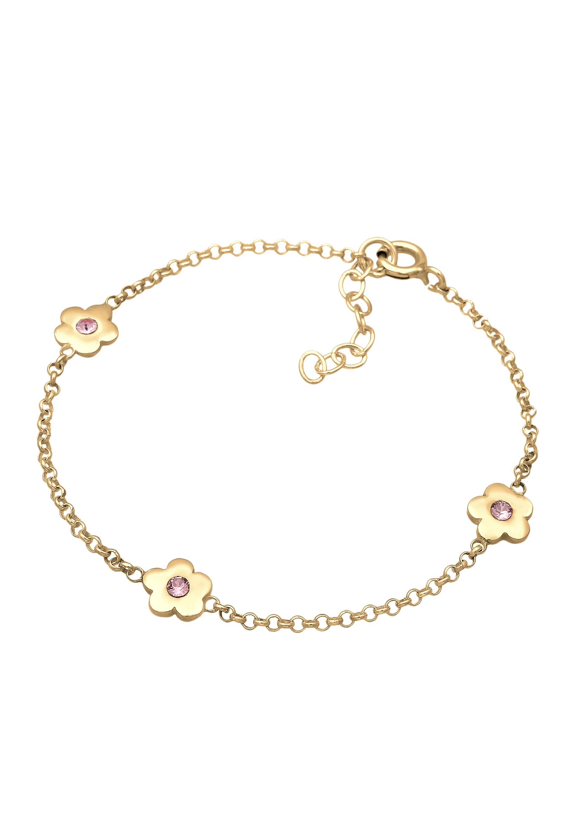 ELLI Jewelry ' Blume' in Gold: front