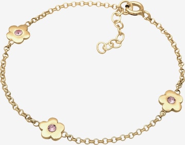 ELLI Armband ' Blume' in Gold: predná strana