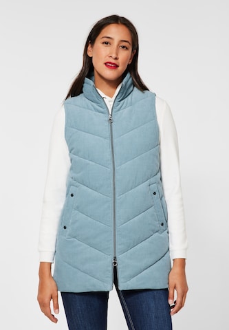 STREET ONE Bodywarmer in Blauw: voorkant