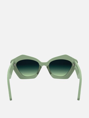 Karl Lagerfeld Zonnebril in Groen