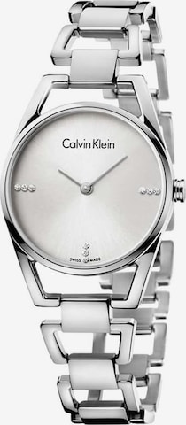Montre à affichage analogique Calvin Klein - Uhren en argent : devant