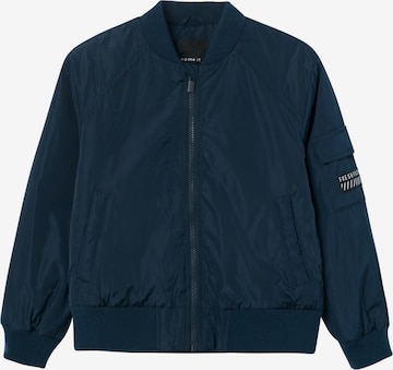 Veste mi-saison 'MACA' NAME IT en bleu : devant