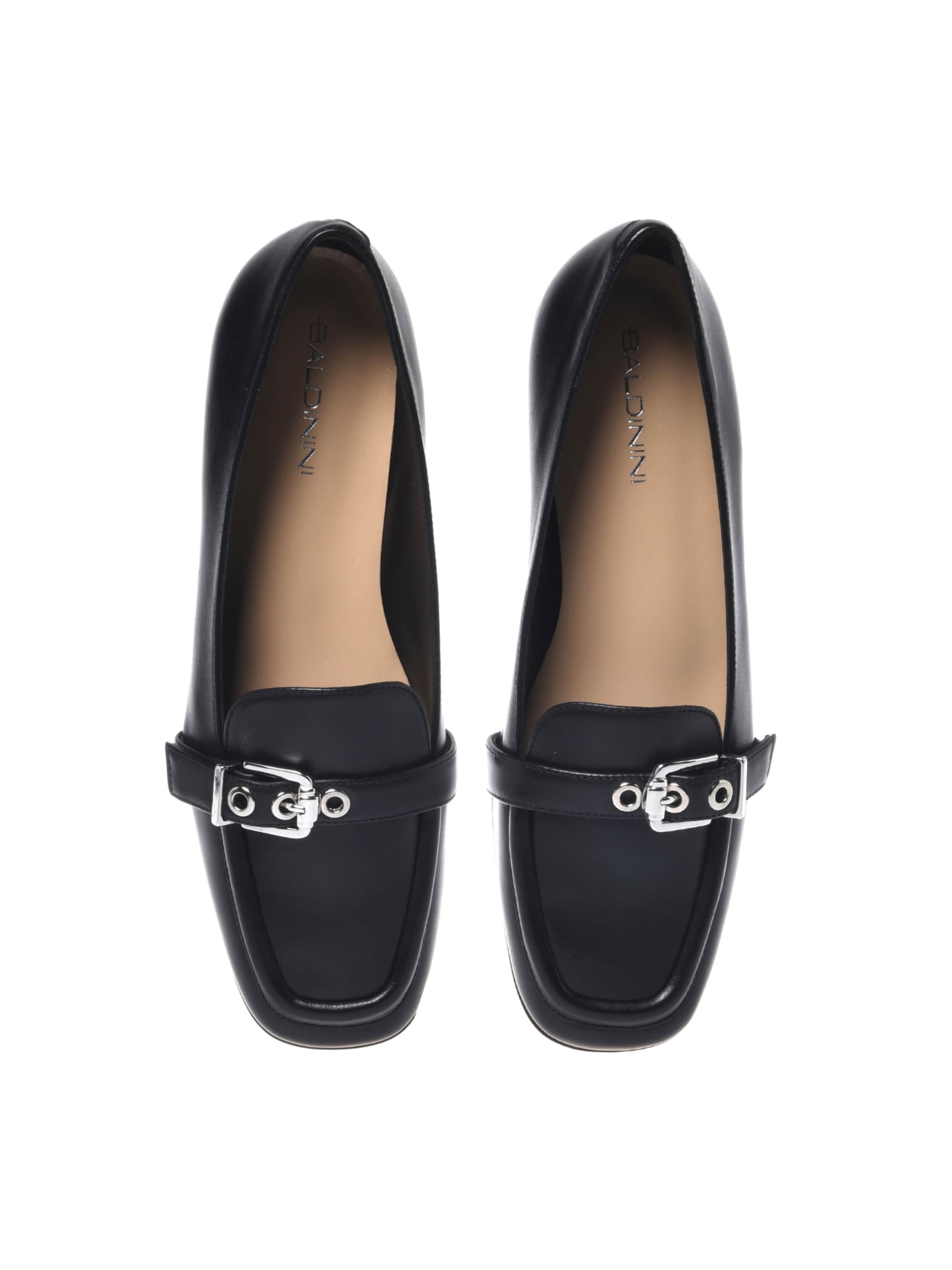 BALDININI Moccasins in Black