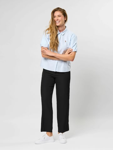 U.S. POLO ASSN. Bluse 'Irma' in Blau