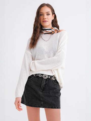 Pullover di MixRay in bianco