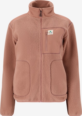 Whistler Fleece jas in Rood: voorkant