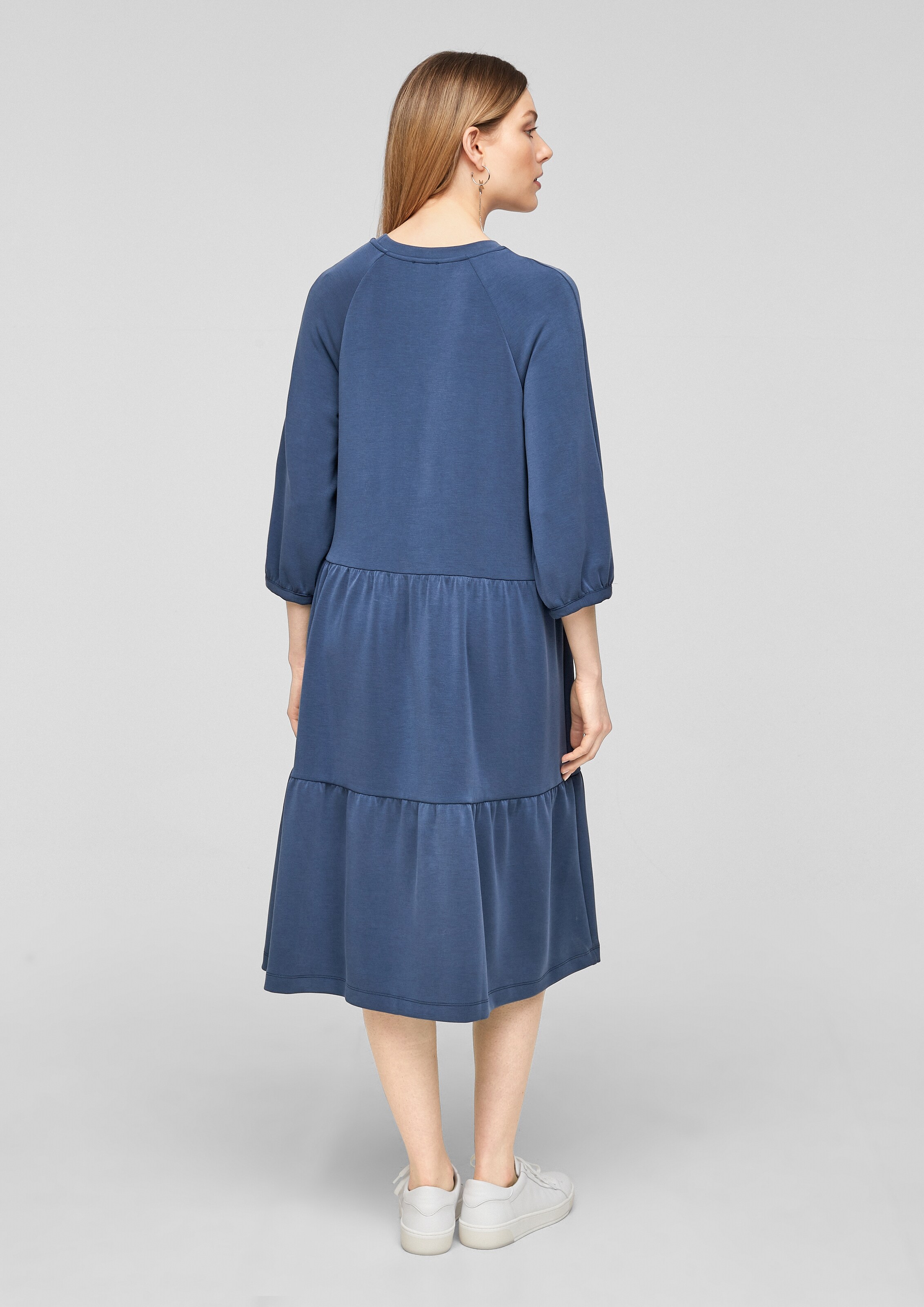 Frauen Kleider s.Oliver Kleid in Blau - GM25006