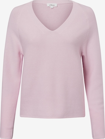Pull-over s.Oliver en rose : devant