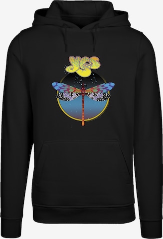 Pull-over 'YES Dragonfly Tour V1' F4NT4STIC en noir : devant