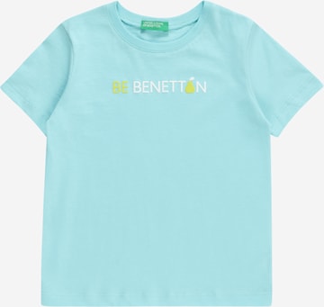 UNITED COLORS OF BENETTON Shirt in Blue: front