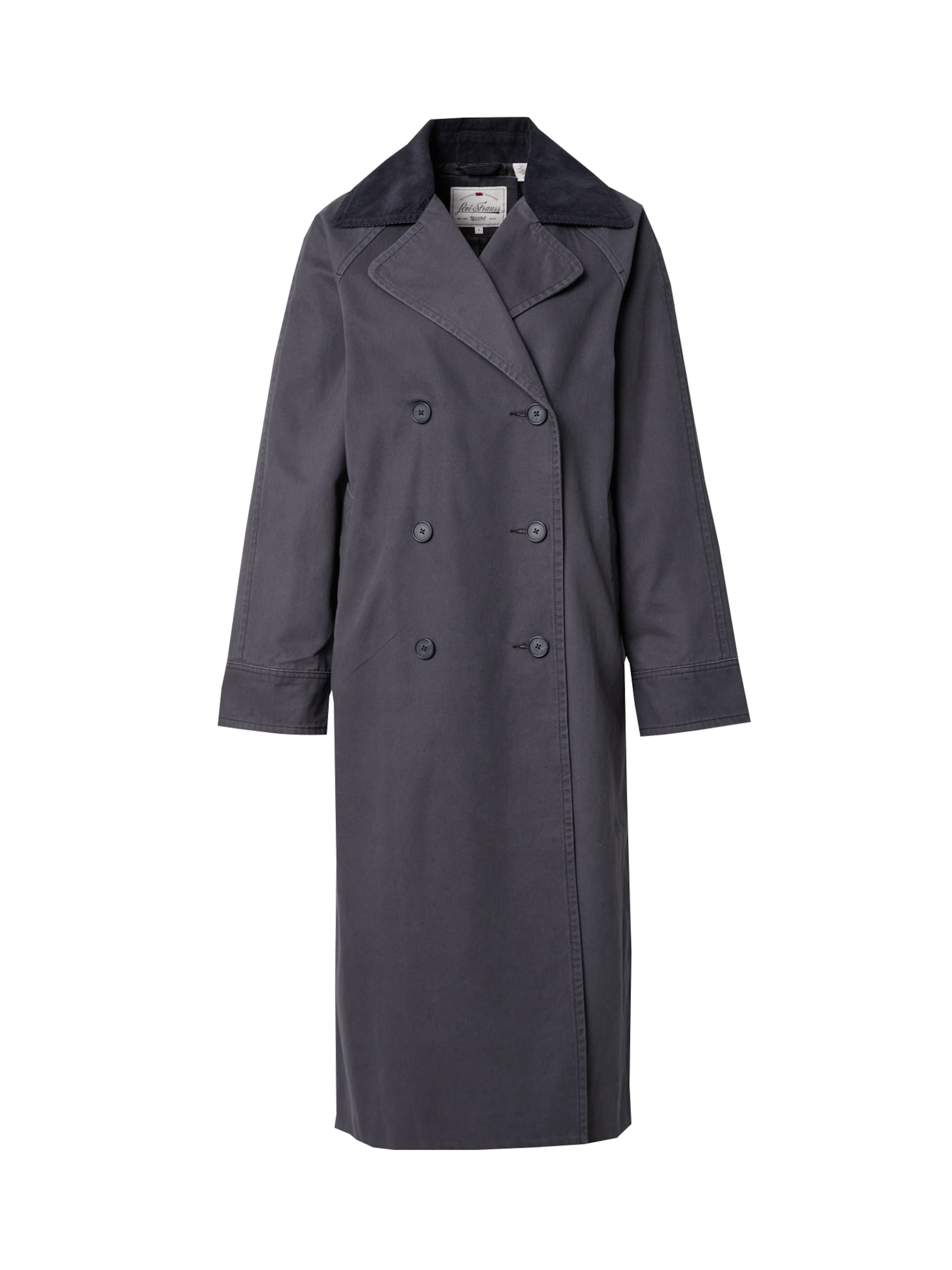 LEVI&#x27;S ® Manteau mi-saison &#x27;Bree Barn Trench Coat&#x27; en gris basalte, Vue avec produit