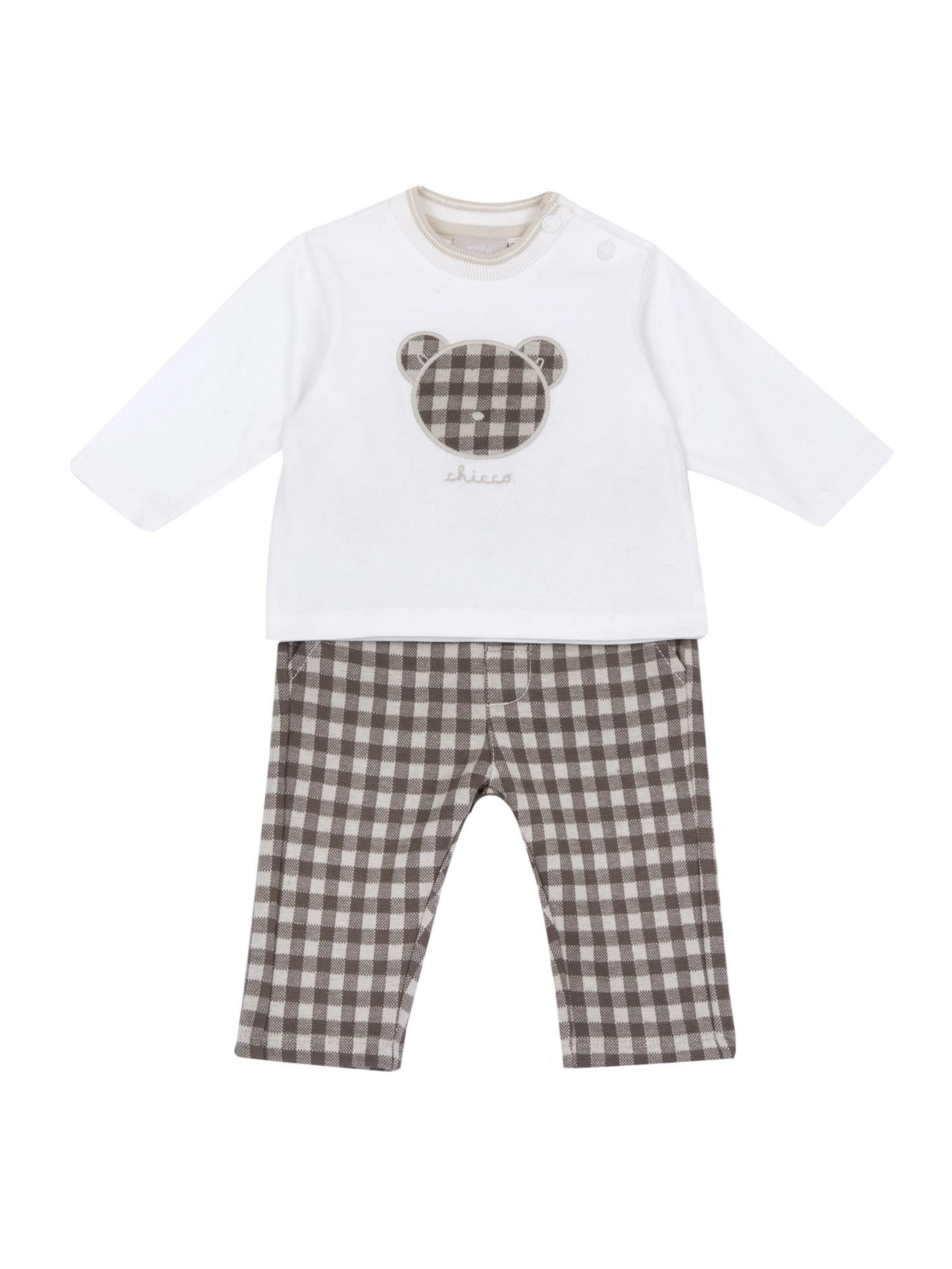 Chicco Joggingdragt i brun: forside