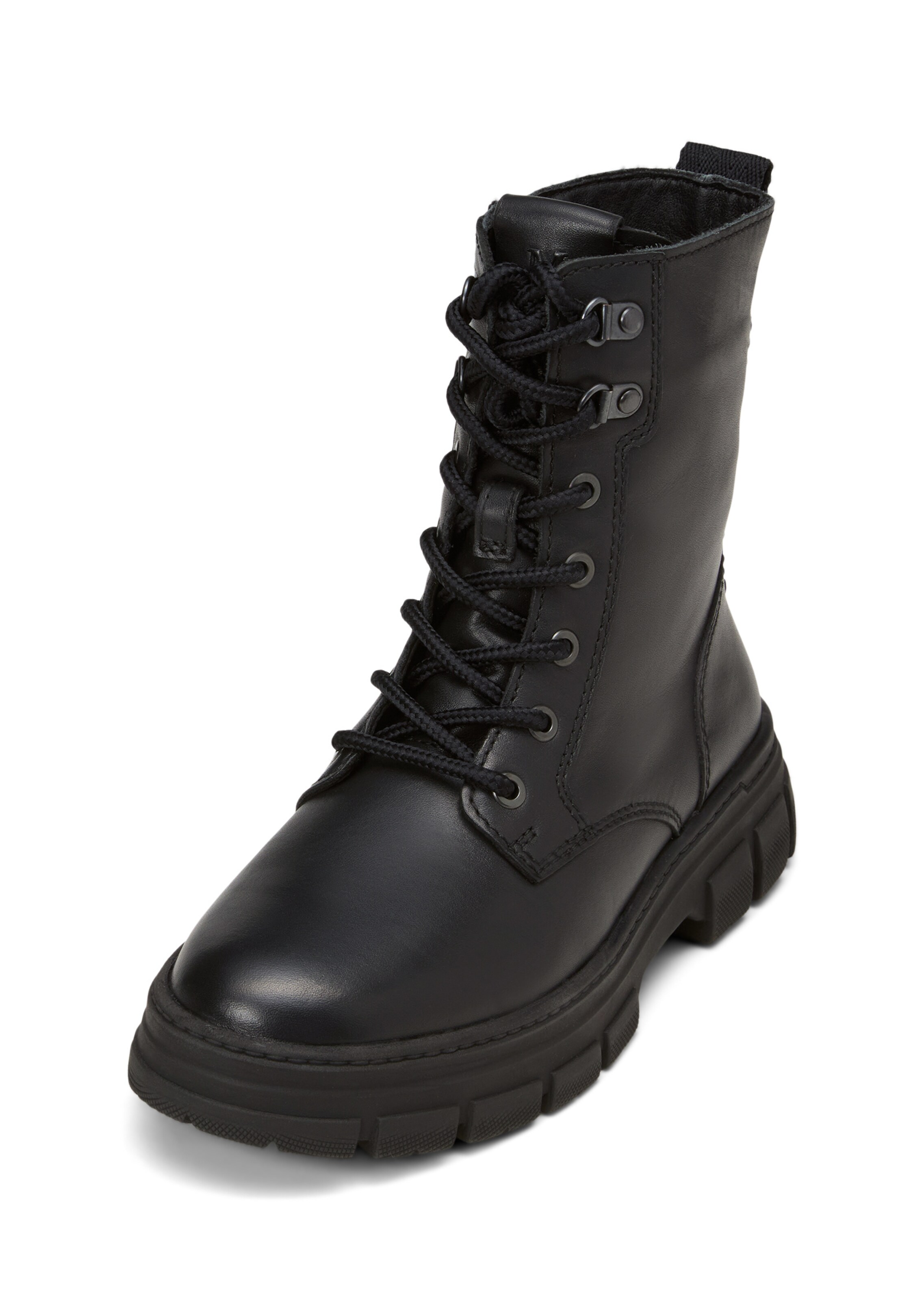 Marc O'Polo Schnürstiefelette 'Josy' in Schwarz
