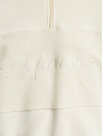 DEF - Sudadera en blanco