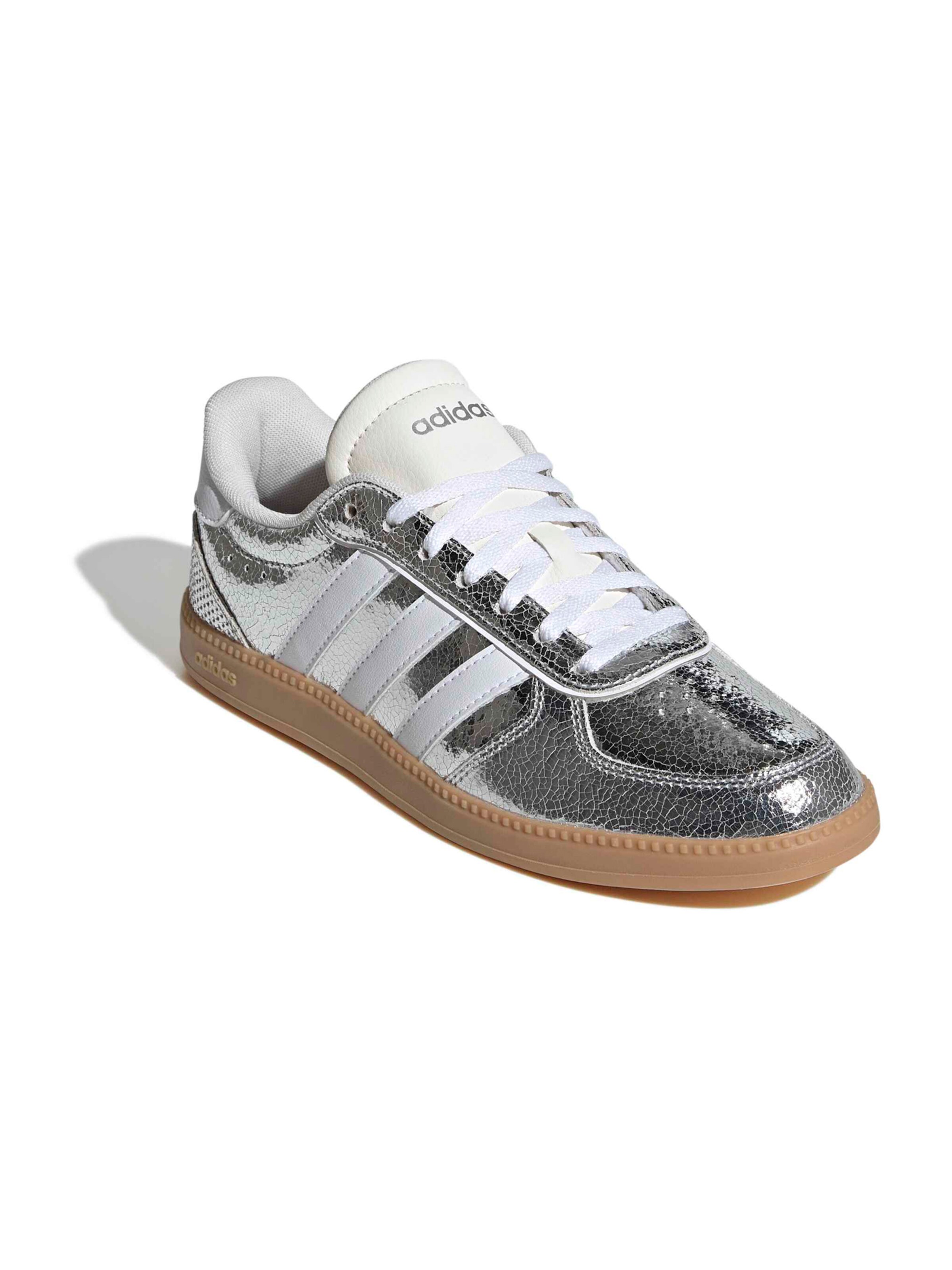 sidabrinė ADIDAS SPORTSWEAR Sportbačiai be auliuko 'BREAKNET SLEEK': priekis