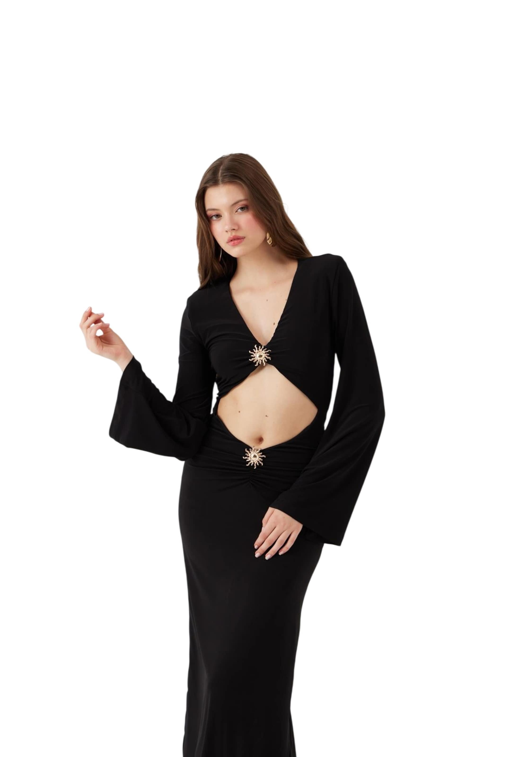 HOLLY LOLLY Kleid in Schwarz