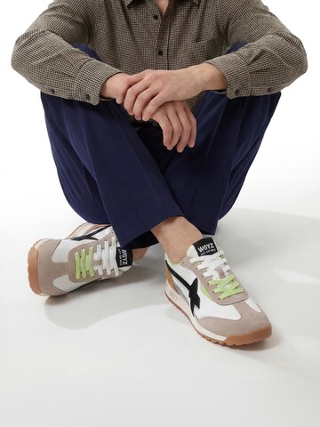 W6YZ Sneakers 'KEY-M.' in Grey: front