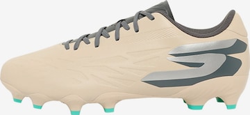 Ghete de fotbal 'GOLD' de la SKECHERS pe alb: față