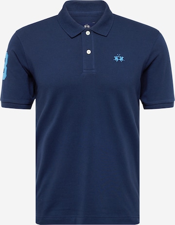 La Martina Poloshirt in Blau: predná strana