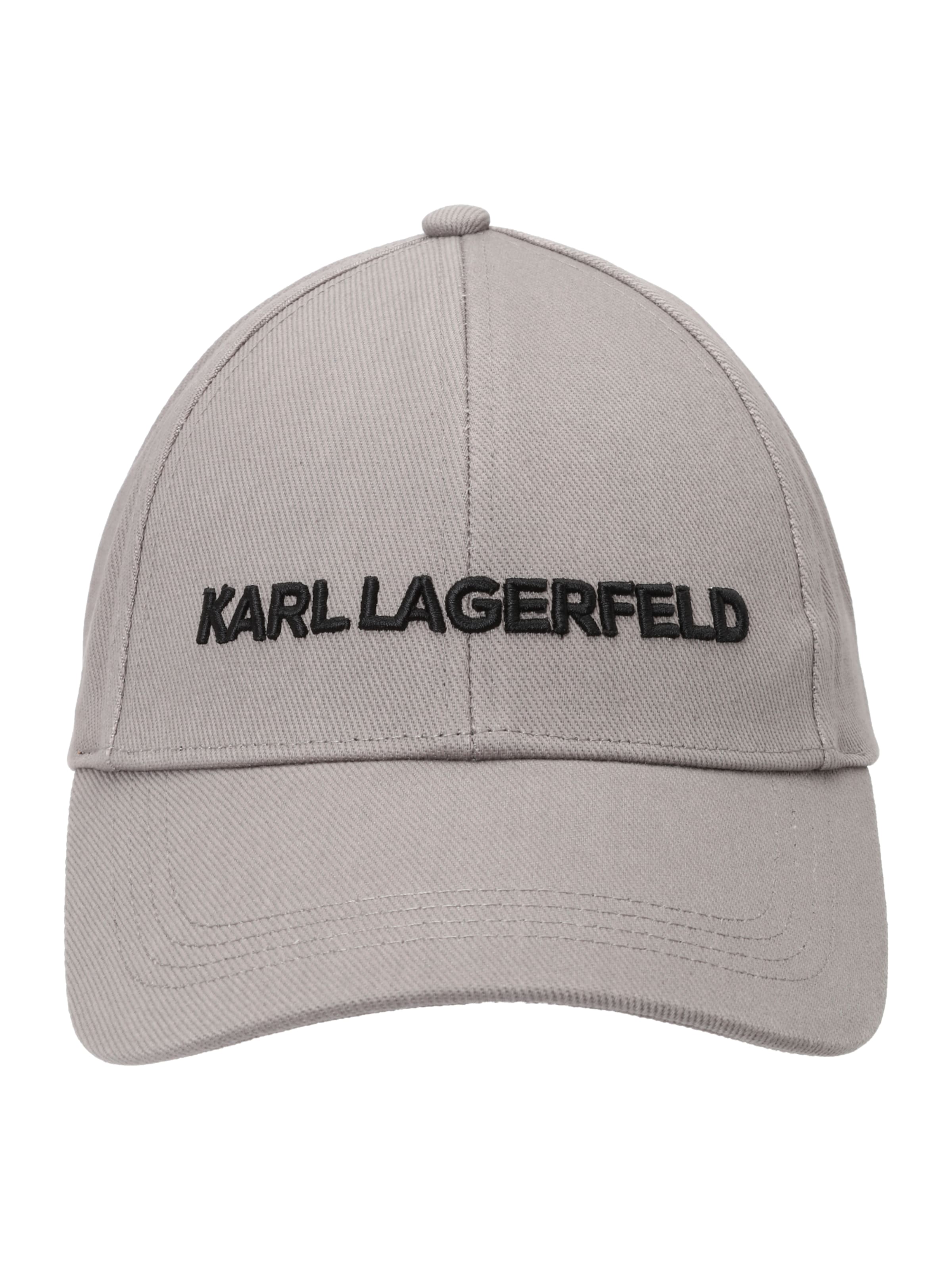 Karl Lagerfeld Sapkák 'ESSENTIAL' - szürke: elől