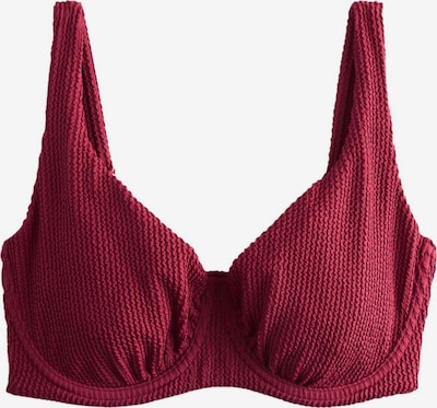 Sutien costum de baie pe 80/I Next pe roșu vin, Vizualizare produs