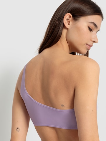 LSCN by LASCANA Bralette Bikini top 'Gina' in Purple: back