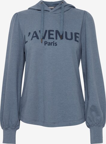 Fransa Sweatshirt in Blue: front