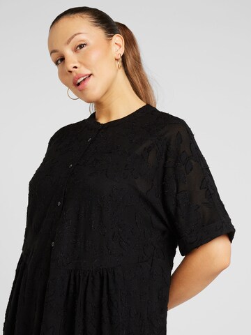 ONLY Carmakoma Shirt Dress 'SIHA' in Black