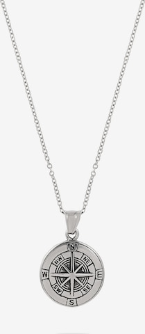 FAVS Necklace in Silver: front