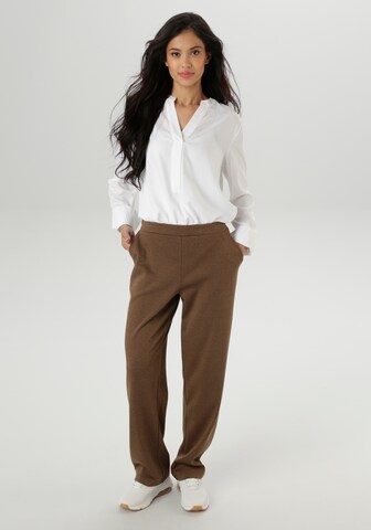Aniston SELECTED Regular Pants in Brown