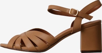 POTI PATI Sandaal in Beige: voorkant