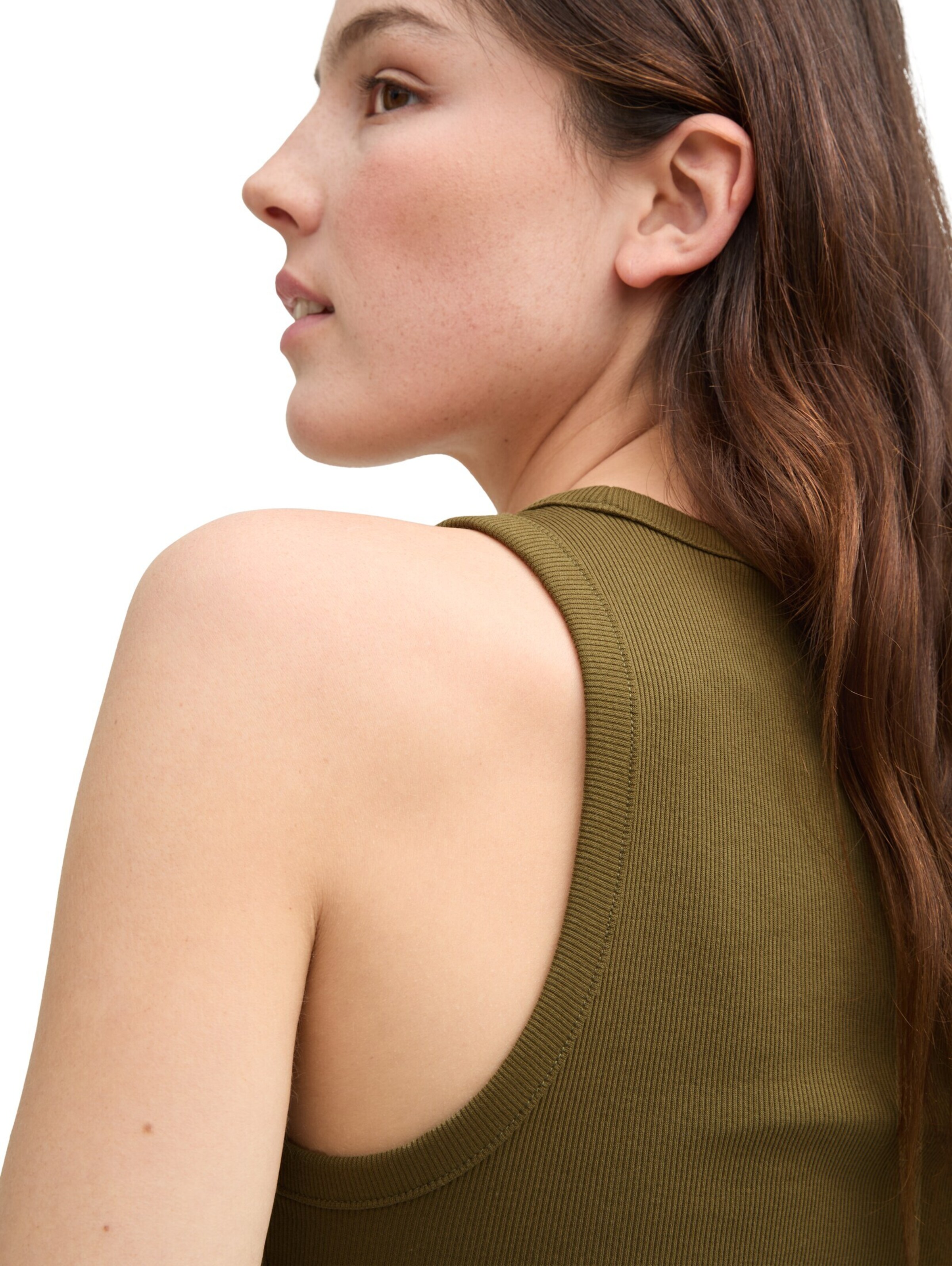 TOM TAILOR DENIM Top in Green