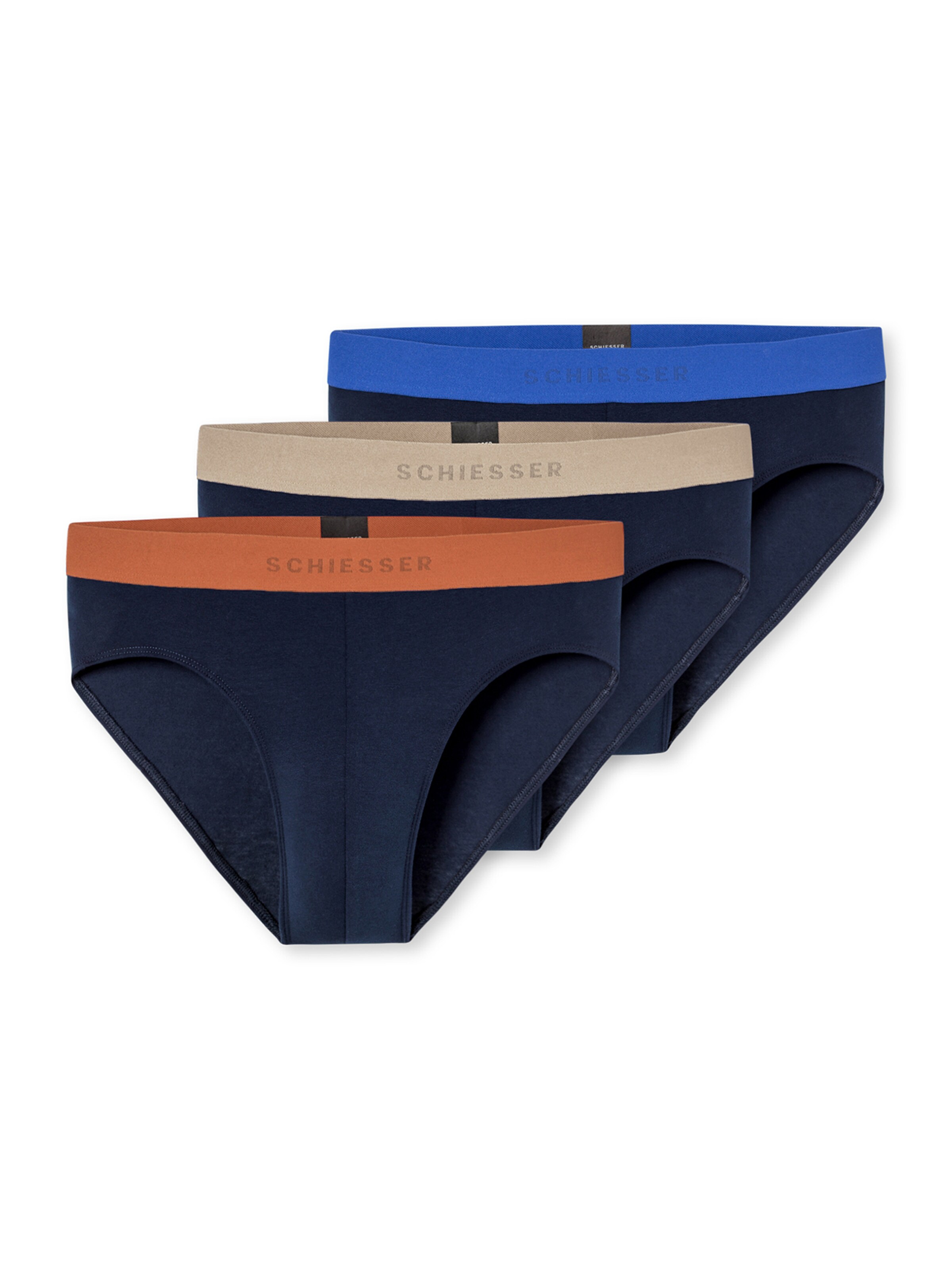 SCHIESSER Panty ' 95/5 Multi ' in Blue: front