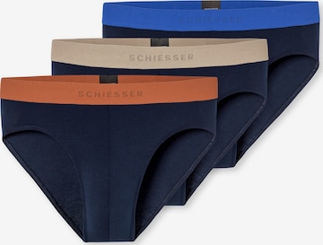 SCHIESSER Rioslip ' 95/5 Multi ' in Blau: Vorderseite